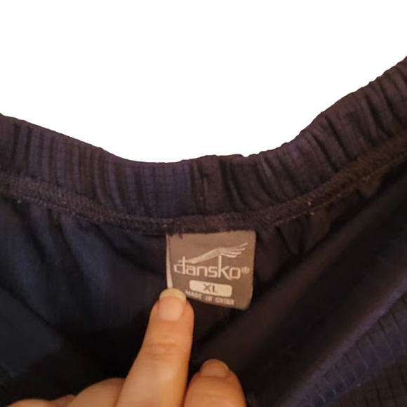 Dansko - Navy mesh pants- size XL - Picture 3 of 6
